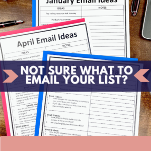 Email Marketing Content Calendar