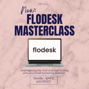 Flodesk Live Masterclass