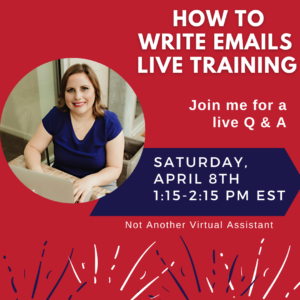 How to write the best emails live training