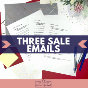 Sale email templates