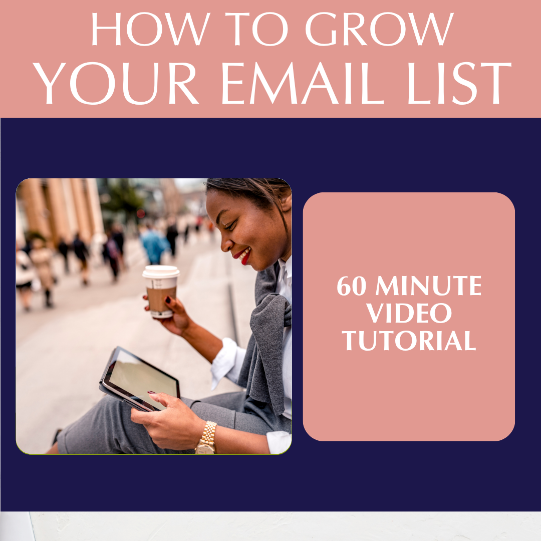 Grow Your Email List Video Tutorial