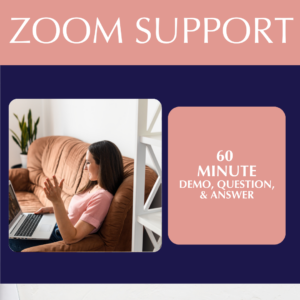 One Hour Zoom Email Support
